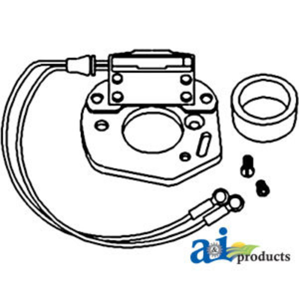 A & I Products Conversion Kit, Electronic Ignition 3.75" x4" x2" A-21A304D